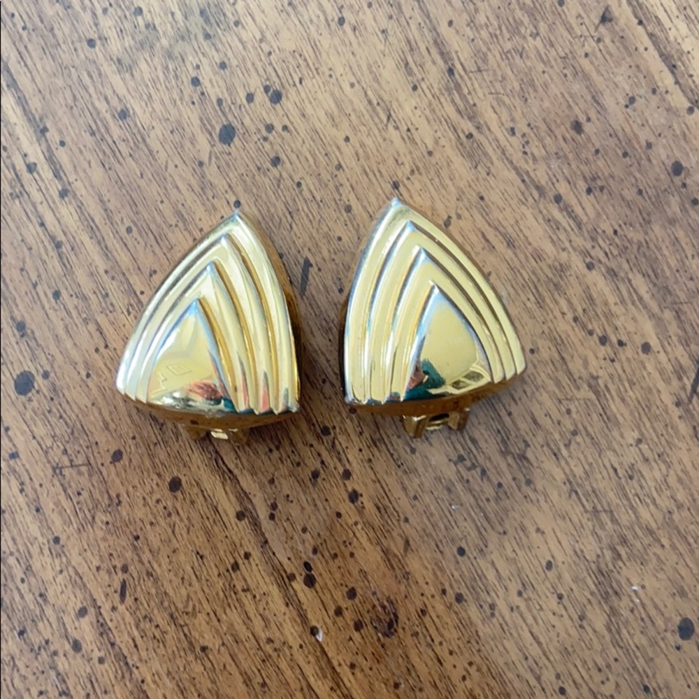 Vintage Christian Dior Earrings - Picture 1 of 4